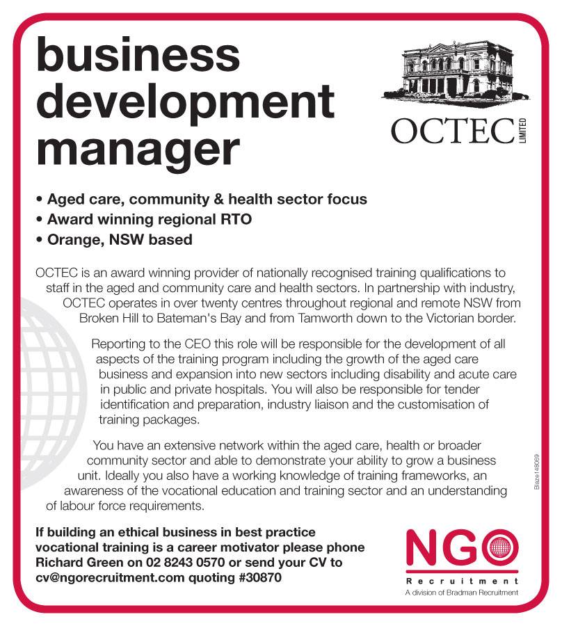 ngo recruitment business development